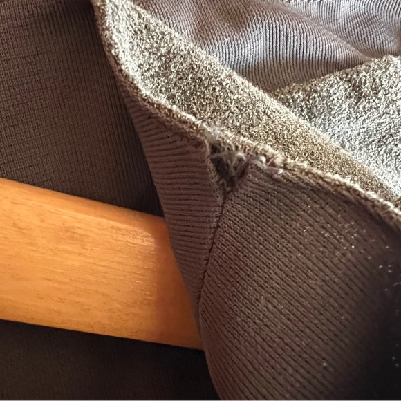 Anne Klein NWT Women’s Bodysuit Top Size 14 Grey TOP ONLY/Was A Two Piece - Picture 10 of 10